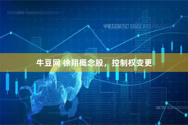 牛豆网 徐翔概念股，控制权变更